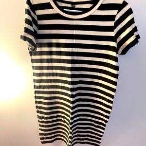 Uniqlo MIDI,  black & white dress